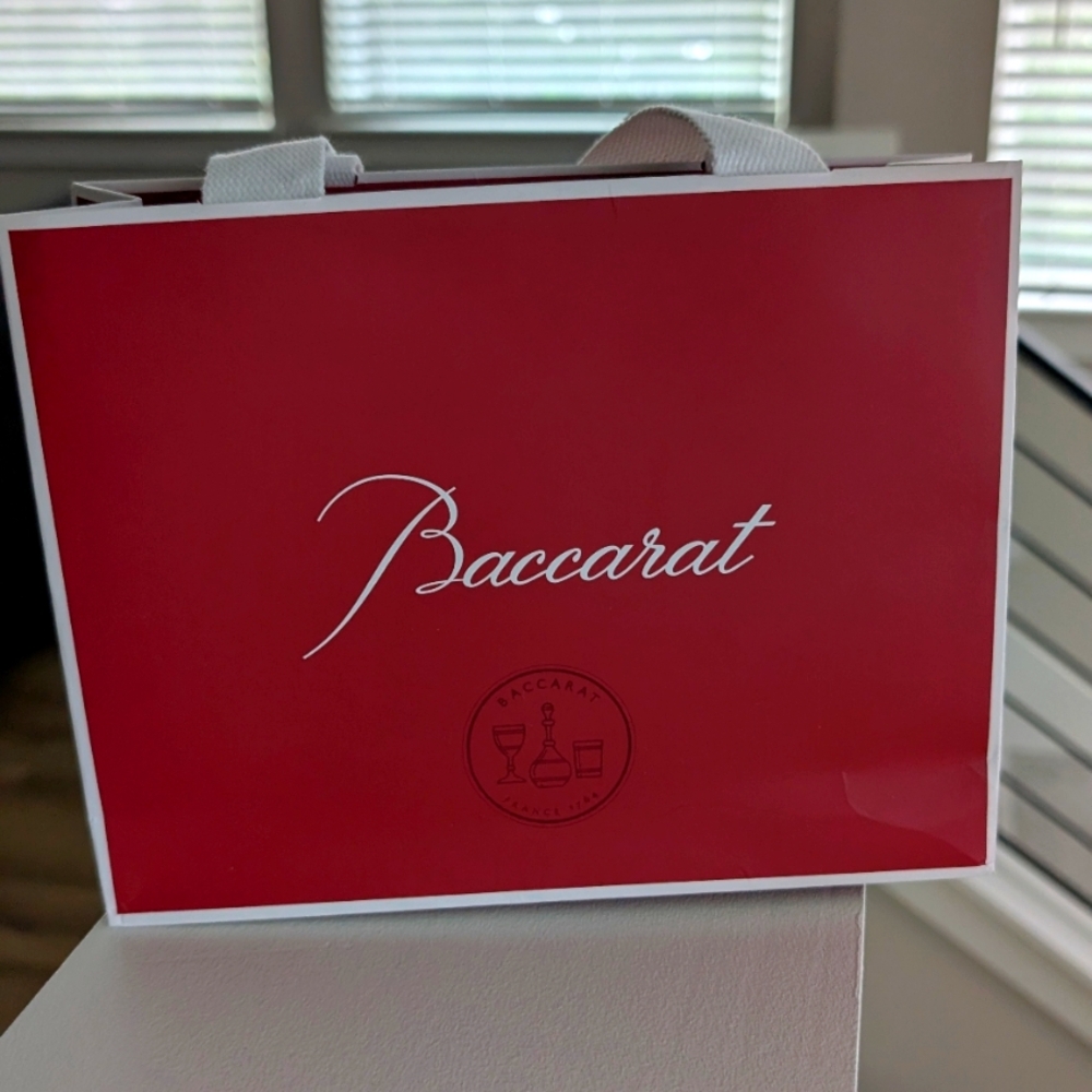 Baccarat Red Gift Bag